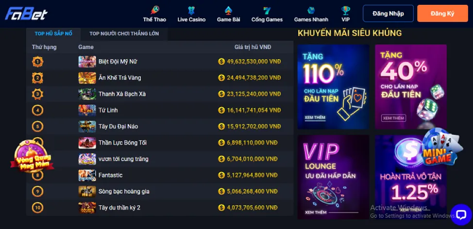 Mẹo cá cược thể thao 77ball Casino